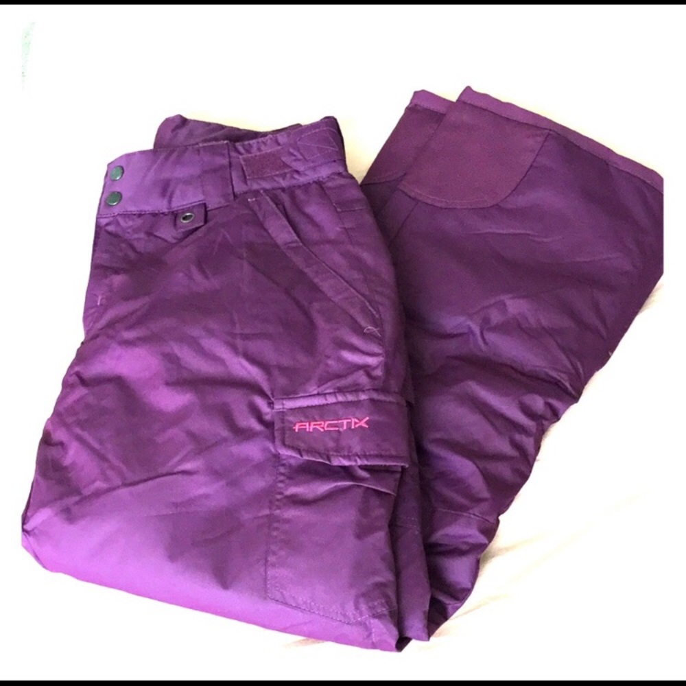 Arctic Women’s Insulated Ski/Snow Pants L Purple